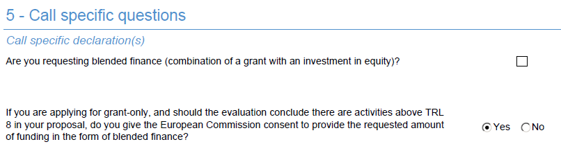 request for blended finance-1